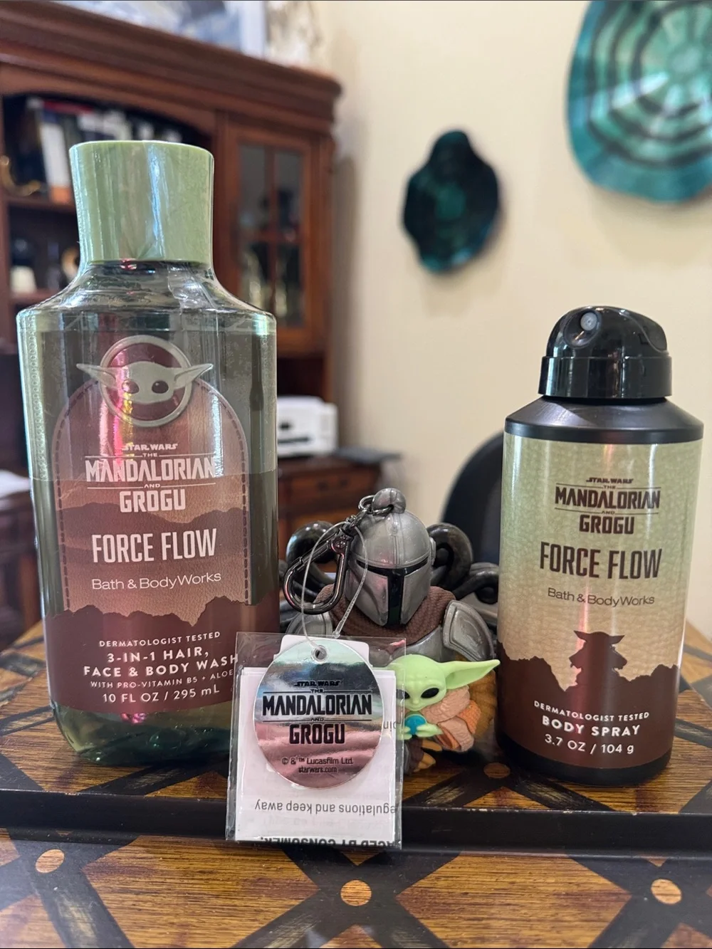 Bath & Body Works Mandalorian Grogu Force Flow Trio